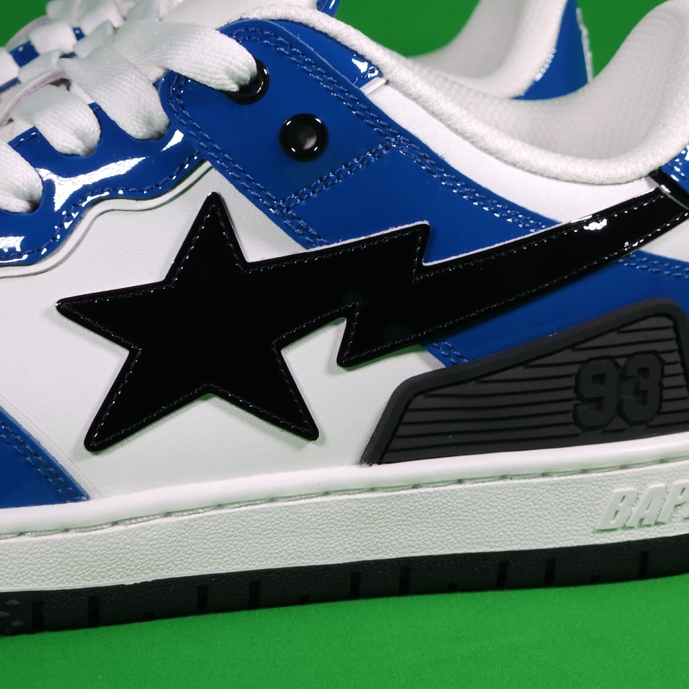 ❌️SOLD❌️ Bape Sk8 Sta #2 Blue And White Sneakers Size 10 Mens - Picture 9 of 9